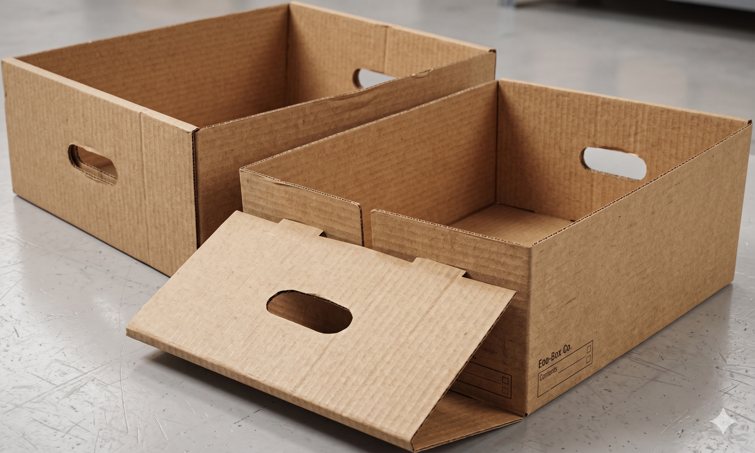 Thùng carton lớn bế lỗ