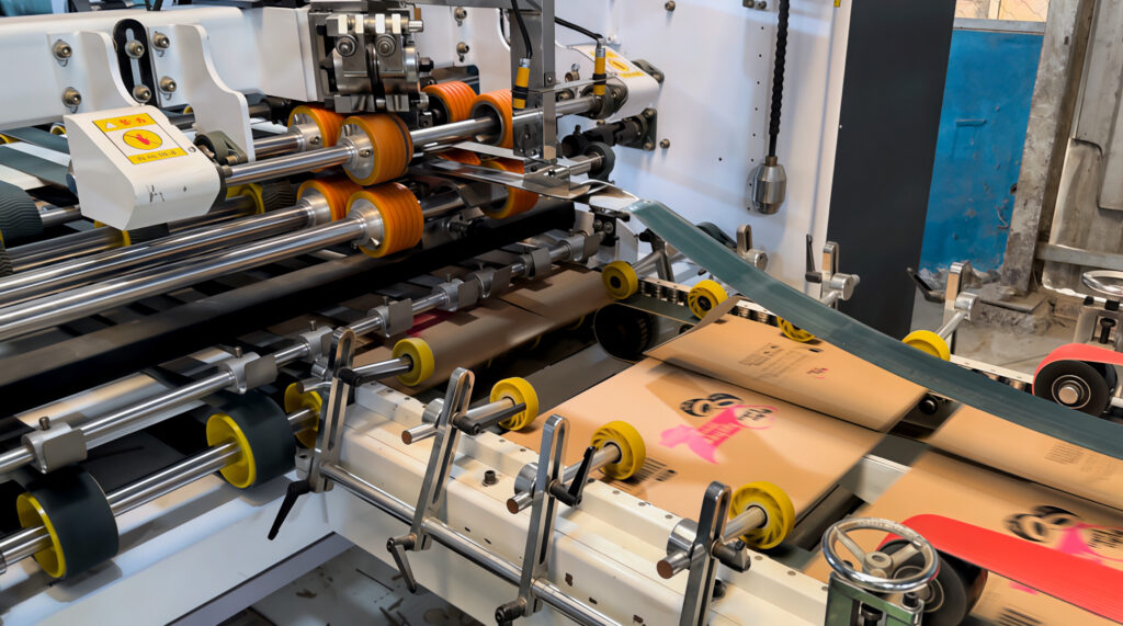 Hệ thống máy móc sản xuất thùng carton – Quyết Thắng Box