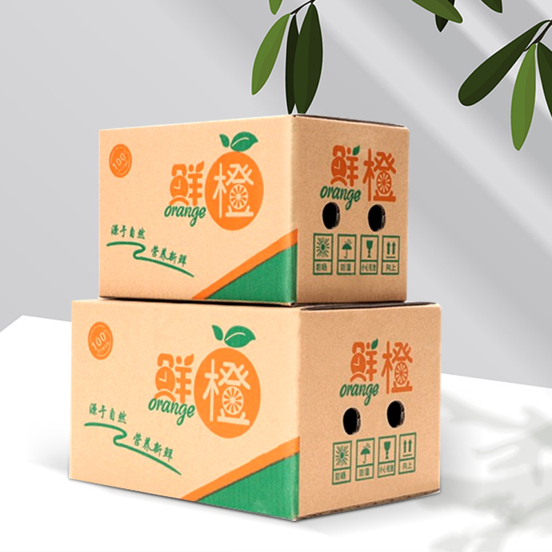Thùng carton chắc chắn đảm bảo nông sản bên trong không hư hại