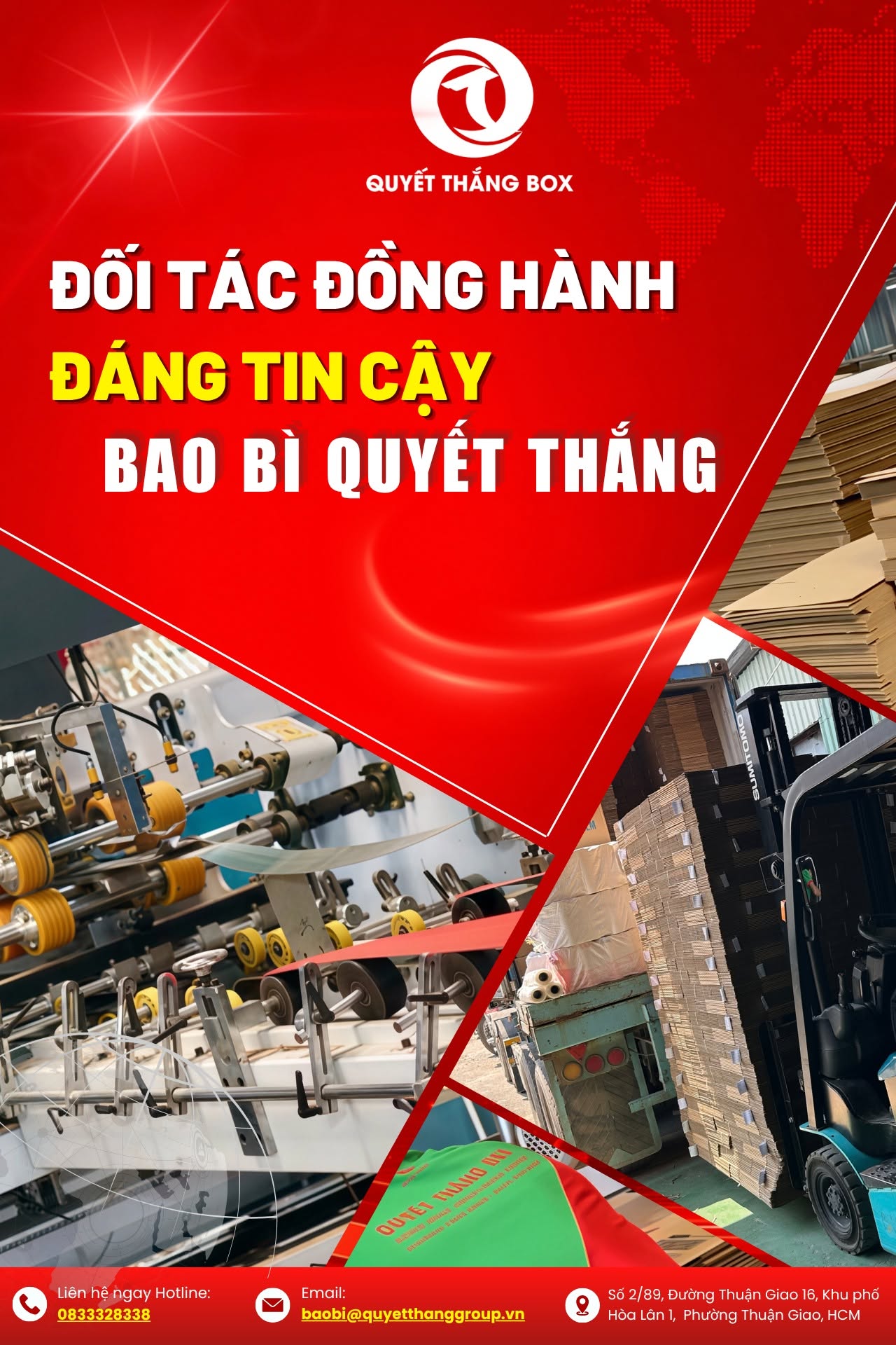 Quyết Thắng Box - Nhà sản xuất thùng carton đáng tin cậy