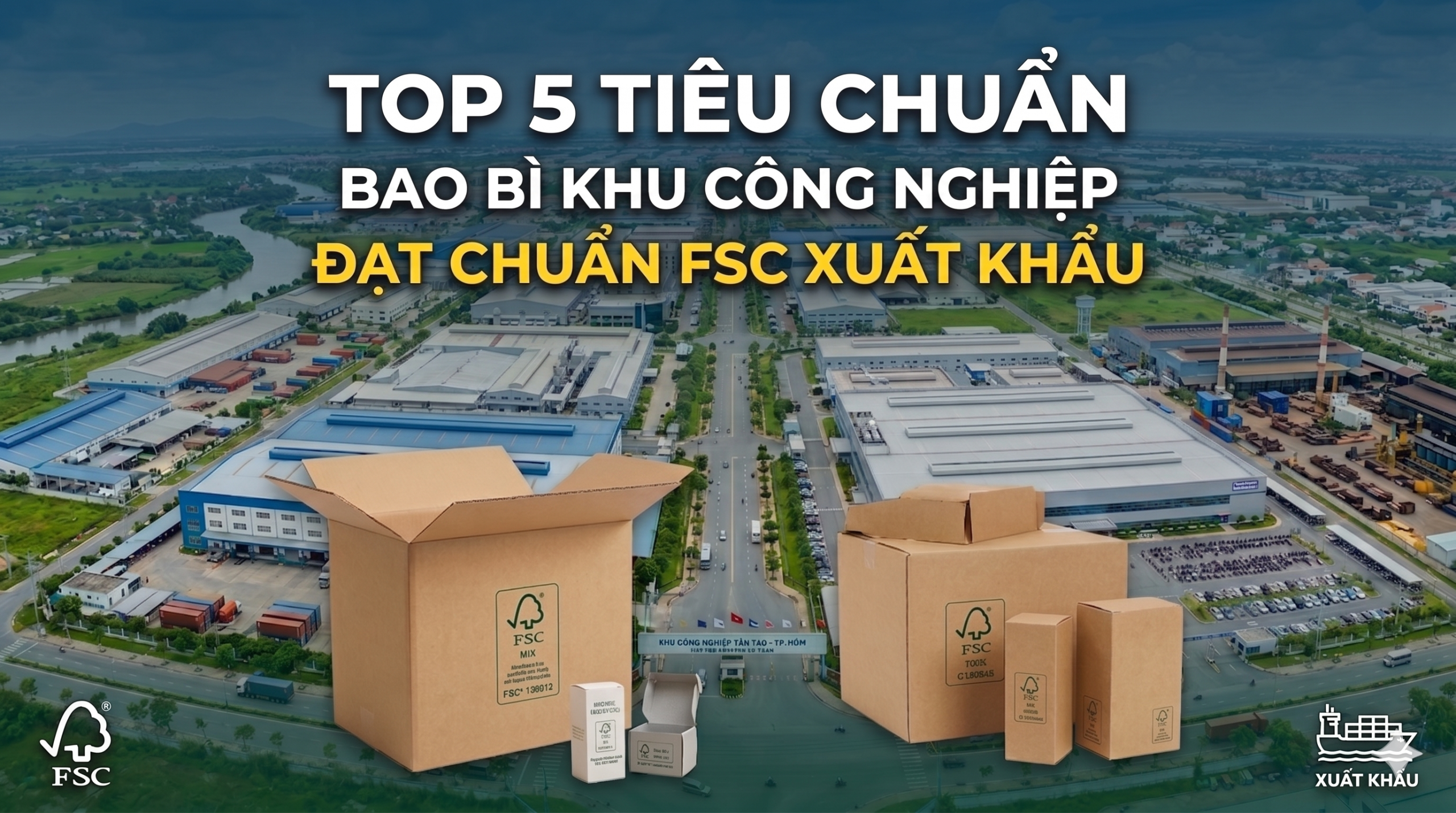 Top 5 Tiêu Chuẩn Bao Bì Khu Công Nghiệp Đạt Chuẩn FSC Xuất Khẩu