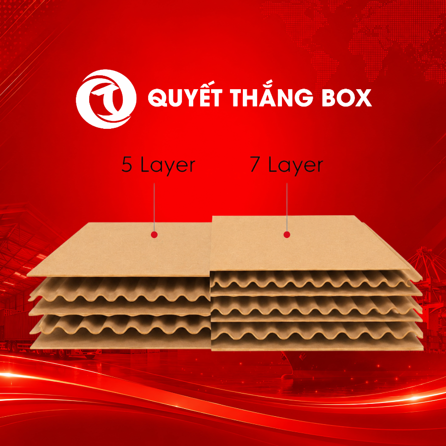 Thùng Carton 5 Lớp 7 Lớp Khác Nhau Như Thế Nào? So Sánh Chi Tiết