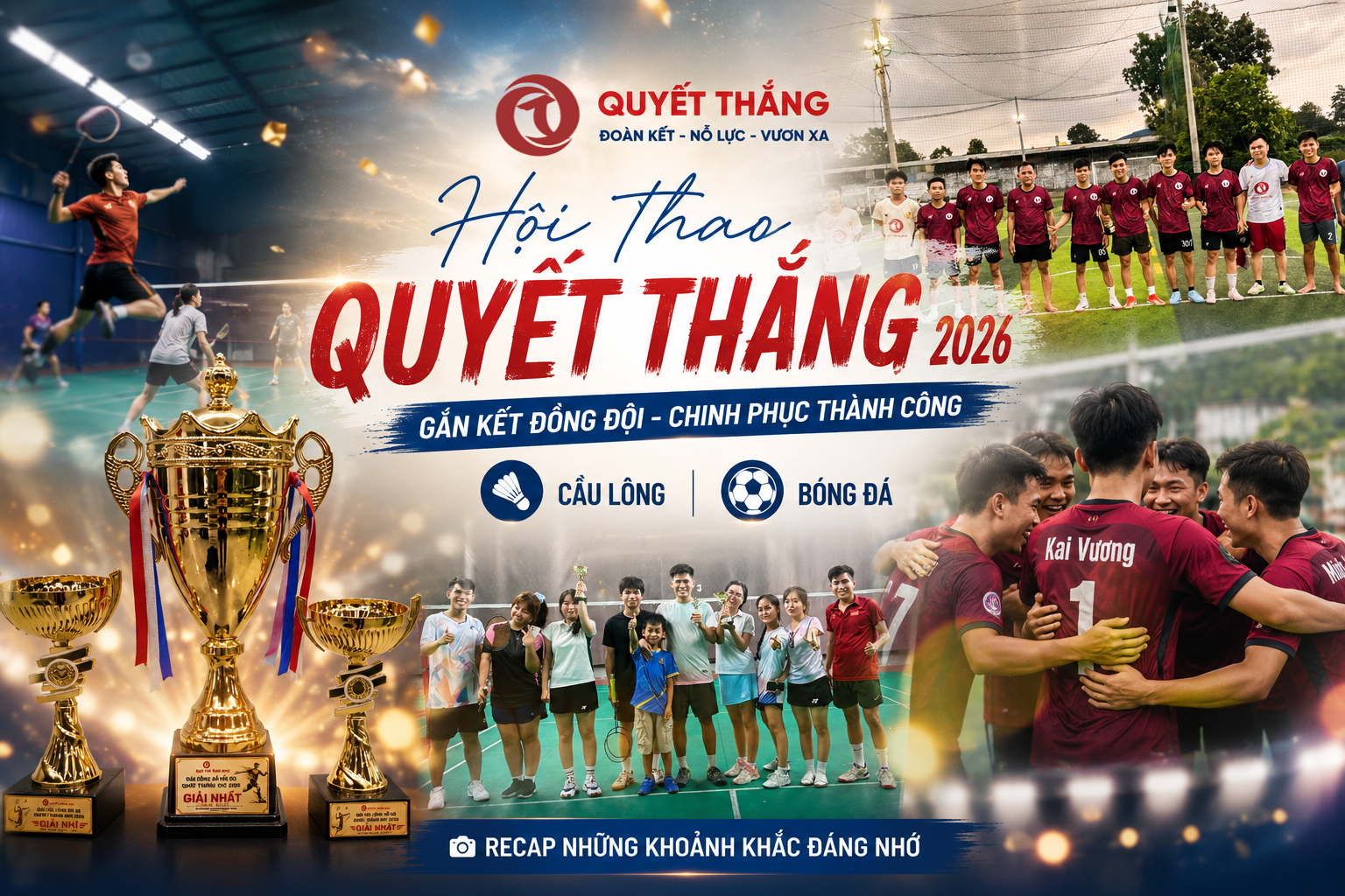 Hội thao Quyết Thắng 2026 – Gắn Kết Đồng Đội, Lan Tỏa Tinh Thần Thể Thao