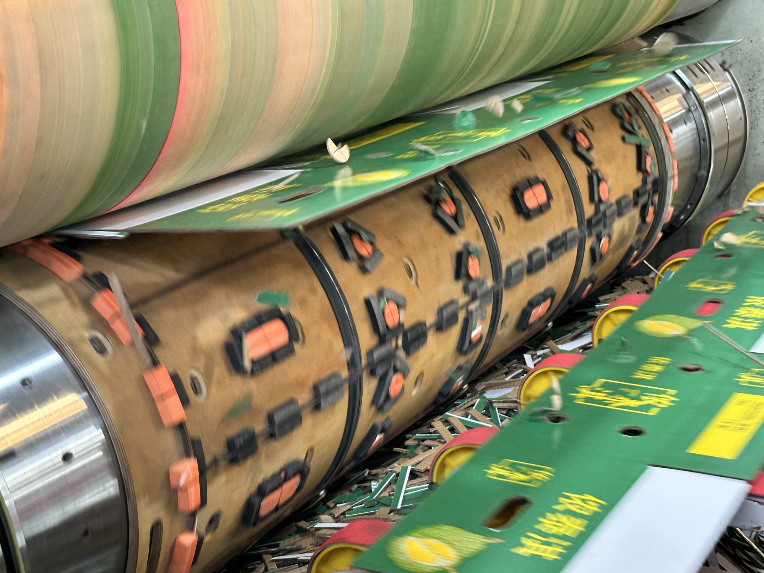 Quyết Thắng Box - Máy bế thùng carton đục lỗ thông gió đựng sầu riêng xuất khẩu